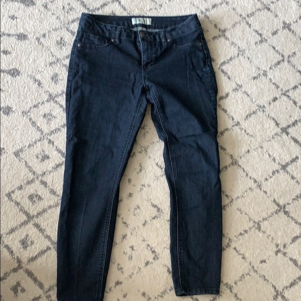 Straight leg jeans